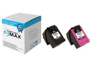 SuppliesMAX Replacement for HP Envy 5540/5545/5640/5660/5665/7640/7645/8000/8005 High Yield Inkjet Combo Pack (Black/Color) (NO. 62XL) (N9H64FN) SuppliesMAX Replacement for HP Envy 5540/5545/5640/5660/5665/7640/7645/8000/8005 High Yield Inkjet Combo Pack (Black/Color) (NO. 62XL) (N9H64FN)