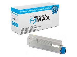 SuppliesMAX Compatible Replacement for Okidata C8600DN/C8600DTN/C8600N/C8800DN/C8800DTN/C8800N Yellow Toner Cartridge (6000 Page Yield) (43487733) SuppliesMAX Compatible Replacement for Okidata C8600DN/C8600DTN/C8600N/C8800DN/C8800DTN/C8800N Yellow Toner Cartridge (6000 Page Yield) (43487733)