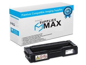 SuppliesMAX Compatible Replacement for Ricoh SP-C250/SP-C260/SP-C261 Series Black Toner Cartridge (2300 Page Yield) (TYPE C250A) (407543) SuppliesMAX Compatible Replacement for Ricoh SP-C250/SP-C260/SP-C261 Series Black Toner Cartridge (2300 Page Yield) (TYPE C250A) (407543)