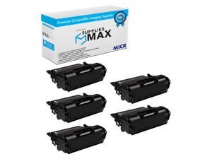 SuppliesMAX Compatible MICR Replacement for Unisys UDS-15/UDS-20/UDS-25/UDS-35 Toner Cartridge (5/PK-25000 Page Yield) (81-9900-101_5PK)