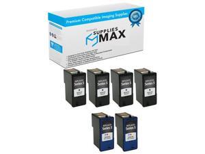 SuppliesMAX Replacement for Dell A922/924/942/944/946/962/964 Inkjet Combo Pack (4-Black/2-Color) (Series 5) (310-6970_4PK/310-6971_2PKMP) SuppliesMAX Replacement for Dell A922/924/942/944/946/962/964 Inkjet Combo Pack (4-Black/2-Color) (Series 5) (310-6970_4PK/310-6971_2PKMP)
