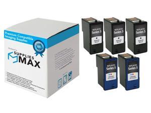 SuppliesMAX Replacement for Dell A922/924/942/944/946/962/964 Inkjet Combo Pack (3-Black/2-Color) (Series 5) (310-6970_3PK/310-6971_2PKMP) SuppliesMAX Replacement for Dell A922/924/942/944/946/962/964 Inkjet Combo Pack (3-Black/2-Color) (Series 5) (310-6970_3PK/310-6971_2PKMP)
