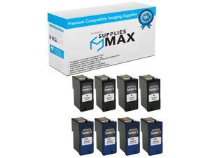 SuppliesMAX Replacement for Dell A922/924/942/944/946/962/964 Inkjet Combo Pack (4-Black/4-Color) (Series 5) (310-6970_4PK/310-6971_4PKMP) SuppliesMAX Replacement for Dell A922/924/942/944/946/962/964 Inkjet Combo Pack (4-Black/4-Color) (Series 5) (310-6970_4PK/310-6971_4PKMP)