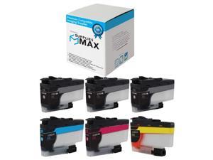 C/M/Y-375 Page Yield SuppliesMAX Compatible Replacement for CIG118195 Inkjet Combo Pack Equivalent to Brother LC-613PKS
