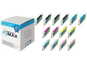 C13T079140/_2PK SuppliesMAX Remanufactured Replacement for Stylus Photo 1400//1500W//PX660//PX710//PX800//PX810//PX820//PX830 Black Inkjet NO.79 2//PK
