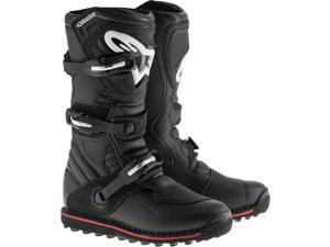 Alpinestars Tech-T Boots Black/Red Sz 9 Alpinestars Tech-T Boots Black/Red Sz 9