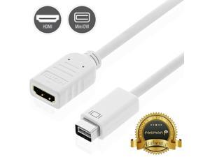 Mini-DVI To HDMI M/F Adapter Cable Cord Plug for iMac Macbook Pro Mini-DVI To HDMI M/F Adapter Cable Cord Plug for iMac Macbook Pro
