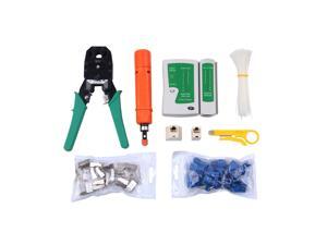 Rj45 Crimping Tool Kit Set For CAT5/CAT6 Lan Cable Tester Network Repair Kits