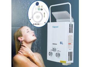 Portable 6L Hot Water Heater Tankless Instant Propane LPG Gas Boiler Outdoor Portable 6L Hot Water Heater Tankless Instant Propane LPG Gas Boiler Outdoor