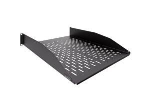 Cantilever Server Shelf Vented Shelves Relay Rack Mount 19" 2U Black 22" deep Cantilever Server Shelf Vented Shelves Relay Rack Mount 19" 2U Black 22" deep