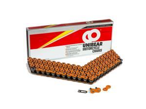 520 Orange Heavy Duty Motorcycle Chain 106 Links with 1 Connecting Link 520 Orange Heavy Duty Motorcycle Chain 106 Links with 1 Connecting Link