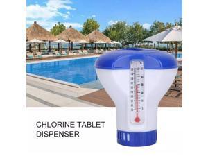 Swimming Pool Floating Chlorine Dispenser Dispenser + 50pcs Tablets Swimming Pool Floating Chlorine Dispenser Dispenser + 50pcs Tablets