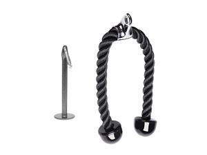 2 Pcs Swivel Pulley Cable Machine LAT System Weight Plate Loading Pin Rope 2 Pcs Swivel Pulley Cable Machine LAT System Weight Plate Loading Pin Rope