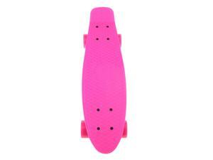 22\" Skateboard Longboard Cruiser Skate Deck for Kids Outdoor Trick Pink 22\" Skateboard Longboard Cruiser Skate Deck for Kids Outdoor Trick Pink