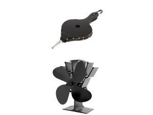 Wooden Fireplace BBQ Camping Campfire Bellows and Stove Log Fireplace Fan Wooden Fireplace BBQ Camping Campfire Bellows and Stove Log Fireplace Fan