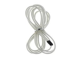 Replacement Jump Rope Cord Skipping Speed Rope Cable with End Caps White