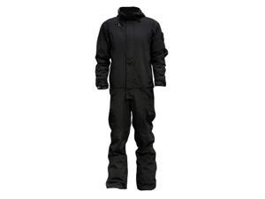 One Pieces Ski Suits Jumpsuits Coveralls Snowsuits for Snow Sports Black M