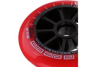 Speed Skating Wheels Outdoor Indoor Inline Skate Wheels Tool 110mm Red Speed Skating Wheels Outdoor Indoor Inline Skate Wheels Tool 110mm Red
