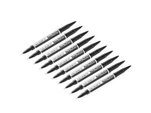 10Pieces Black Double Ended Highlighter Marker Pen Oily Paint Marker Pen Set 10Pieces Black Double Ended Highlighter Marker Pen Oily Paint Marker Pen Set