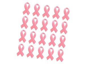 Enamel Breast Cancer Awareness Charity Ribbon Brooch Pin Silver Edge 20Pcs Enamel Breast Cancer Awareness Charity Ribbon Brooch Pin Silver Edge 20Pcs