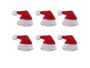 Mini Santa Claus Hats Christmas Holiday Decoration For Lollipop Mini Santa Claus Hats Christmas Holiday Decoration For Lollipop