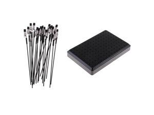 20Pcs Airbrush Alligator Clip Model Color Inkjet Painting Sticks with Holder 20Pcs Airbrush Alligator Clip Model Color Inkjet Painting Sticks with Holder