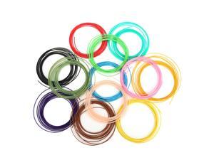3D Printer Filament ABS 1.75mm For Printer and Print Pens 12Colors 5m 3D Printer Filament ABS 1.75mm For Printer and Print Pens 12Colors 5m