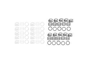 20 Sets Nylon Bra Strap Adjuster Slider/Hooks/O Ring Lingerie Crafts 20 Sets Nylon Bra Strap Adjuster Slider/Hooks/O Ring Lingerie Crafts