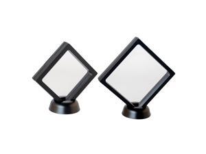 2pcs 3D Levitate Transparent Jewelry Display Stand Box Show Case 70mm/90mm 2pcs 3D Levitate Transparent Jewelry Display Stand Box Show Case 70mm/90mm