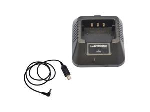 USB Charger Adapter for Baofeng UV-5R DM-5R BF-F8HP PlusTwo-Way Radios USB Charger Adapter for Baofeng UV-5R DM-5R BF-F8HP PlusTwo-Way Radios