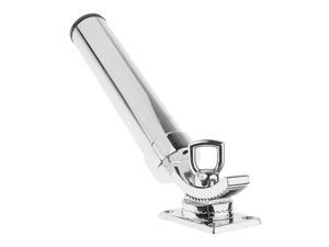 Stainless Steel Deck-Mount Adjustable Removable Fishing Rod Holder for Boat Stainless Steel Deck-Mount Adjustable Removable Fishing Rod Holder for Boat
