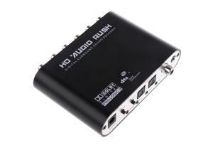 SPDIF Coaxial to 5.1 AC3/DTS Audio Decoder Gear Surround Sound Rush for PC SPDIF Coaxial to 5.1 AC3/DTS Audio Decoder Gear Surround Sound Rush for PC