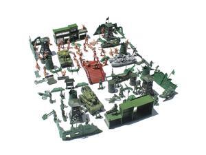 130 Pieces Army Playset Toy 5cm Soldier Army Men Action Figures Kids Toy 130 Pieces Army Playset Toy 5cm Soldier Army Men Action Figures Kids Toy