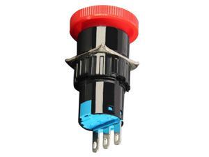 16mm Latching Emergency Stop Push Button Switch Red Mushroom Push Button 16mm Latching Emergency Stop Push Button Switch Red Mushroom Push Button