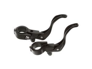 1 Pair Bicycle Brake Levers Fixed Gear Brake Handle Fit 22.2mm /24mm Black 1 Pair Bicycle Brake Levers Fixed Gear Brake Handle Fit 22.2mm /24mm Black