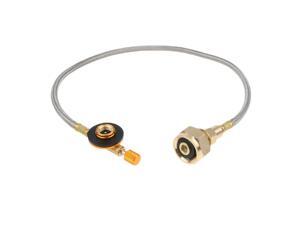 Camping Gas Stove Connection Valve Propane Cylinder Tank Hose Adapter 60cm Camping Gas Stove Connection Valve Propane Cylinder Tank Hose Adapter 60cm