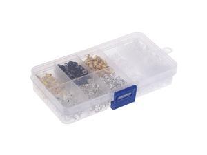 10 Styles Mixed Earring Backs Butterfly Metal Rubber Plastic in Clear Box 10 Styles Mixed Earring Backs Butterfly Metal Rubber Plastic in Clear Box