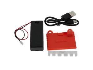 For BBC Micro Bit Essentials Kit Silicone Case + Power Supply + Cable Red For BBC Micro Bit Essentials Kit Silicone Case + Power Supply + Cable Red