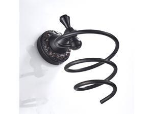 Organizer Hair Iron Holder Spiral Blow Dryer Stand Wall Mounted Hanger Organizer Hair Iron Holder Spiral Blow Dryer Stand Wall Mounted Hanger