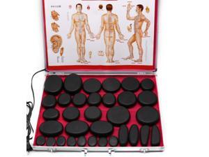 Electric Spa Hot Stones Massager Heater Kit for 33pcs Massage Stones US Plug Electric Spa Hot Stones Massager Heater Kit for 33pcs Massage Stones US Plug