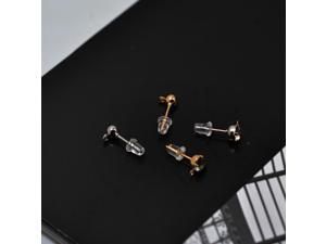 600 Pieces Rubber Plastic Earring Backs Stoppers 600 Pieces Rubber Plastic Earring Backs Stoppers