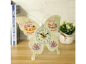 No Ticking Decorative Butterfly Alarm Clock Table Clock Stand Clock Time No Ticking Decorative Butterfly Alarm Clock Table Clock Stand Clock Time