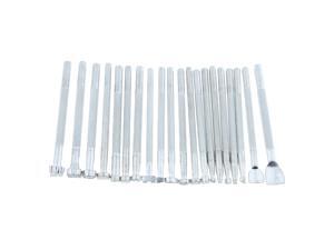 20/pack Leather Working Saddle Making Stamps Tools Set Leathercraft DIY 20/pack Leather Working Saddle Making Stamps Tools Set Leathercraft DIY