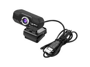 HXSJ Webcam HD Web Camera with Mic USB 1080P Clip-on for PC Computer