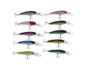 10pcs Hard Fishing Lures for Fresh/Saltwater,Fishing Tackle Lure Kit Set 10pcs Hard Fishing Lures for Fresh/Saltwater,Fishing Tackle Lure Kit Set