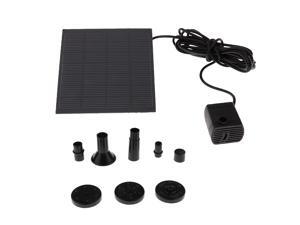 Solar Water Pump Power Panel Kit Fountain Garden Pond Submersible Watering Solar Water Pump Power Panel Kit Fountain Garden Pond Submersible Watering