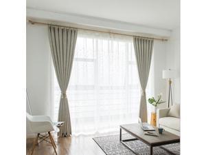 Simple Modern Plain Cross Linen Sheer Voile Curtain fo Bedroom & Living Room Simple Modern Plain Cross Linen Sheer Voile Curtain fo Bedroom & Living Room