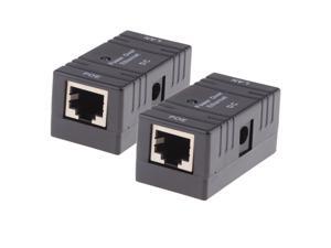 2x POE Injector Power Supply Over Ethernet Passive PoE Adapter 1 in 1 out 2x POE Injector Power Supply Over Ethernet Passive PoE Adapter 1 in 1 out