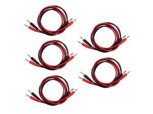10 Pieces 4 mm Banana Plug to Banana Plug Cable Test Lead Wire Cable 10 Pieces 4 mm Banana Plug to Banana Plug Cable Test Lead Wire Cable
