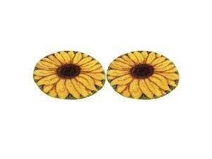2 Set Latch Hook Rug Kit DIY Sunflower Carpet Craft Decoration Rug Making 2 Set Latch Hook Rug Kit DIY Sunflower Carpet Craft Decoration Rug Making